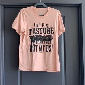 Light pink CUTE Tee